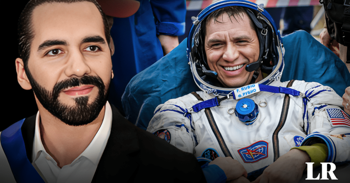 Frank Rubio |  El Salvador celebrates astronaut’s return after 1 year in space |  NASA |  ISS |  Naib Bukhele |  Astronaut Transparent Blonde |  the world
