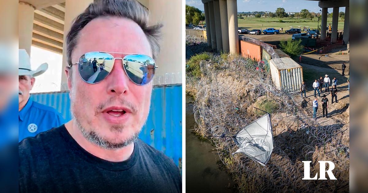 Elon Musk visita frontera de Estados Unidos con México y asegura ser ...