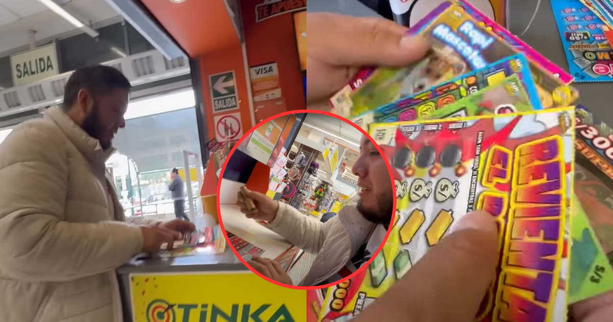 La Tinka: Joven Peruano Gastó Sus Ahorros En Cartillas De Raspa Y Gana ...