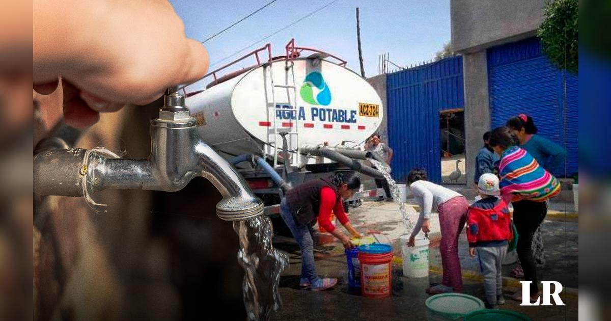 Corte de Agua en Arequipa: ¿qué distritos y zonas se verán afectados el ...