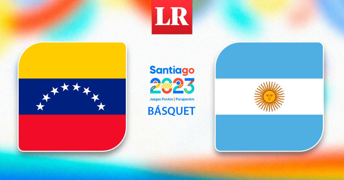 Partido de baloncesto Venezuela vs Argentina EN VIVO HOY por los Juegos Panamericanos Santiago 2023: horario y canal donde ver fútbol gratis |  Deportado