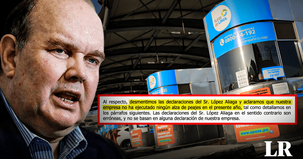 Rutas De Lima Aclara Que No Subirá Costo De Peajes, Como Había ...