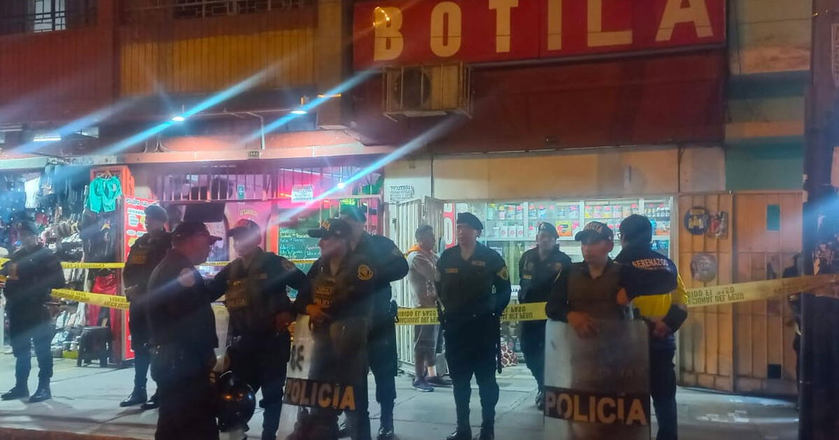 La Victoria: Woman dies after injection in pharmacy |  PNP |  Society