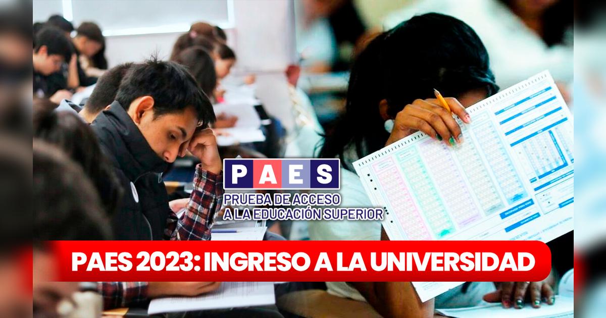 ¿A qué hora se da la PAES 2023 HOY y qué debo llevar? demre paes 2023