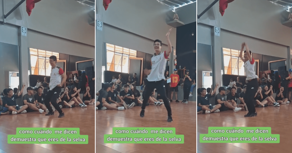 Tiktok Joven Demuestra Su Origen Y La Rompe Bailando Música De La Selva “Ñañito Orgulloso De 