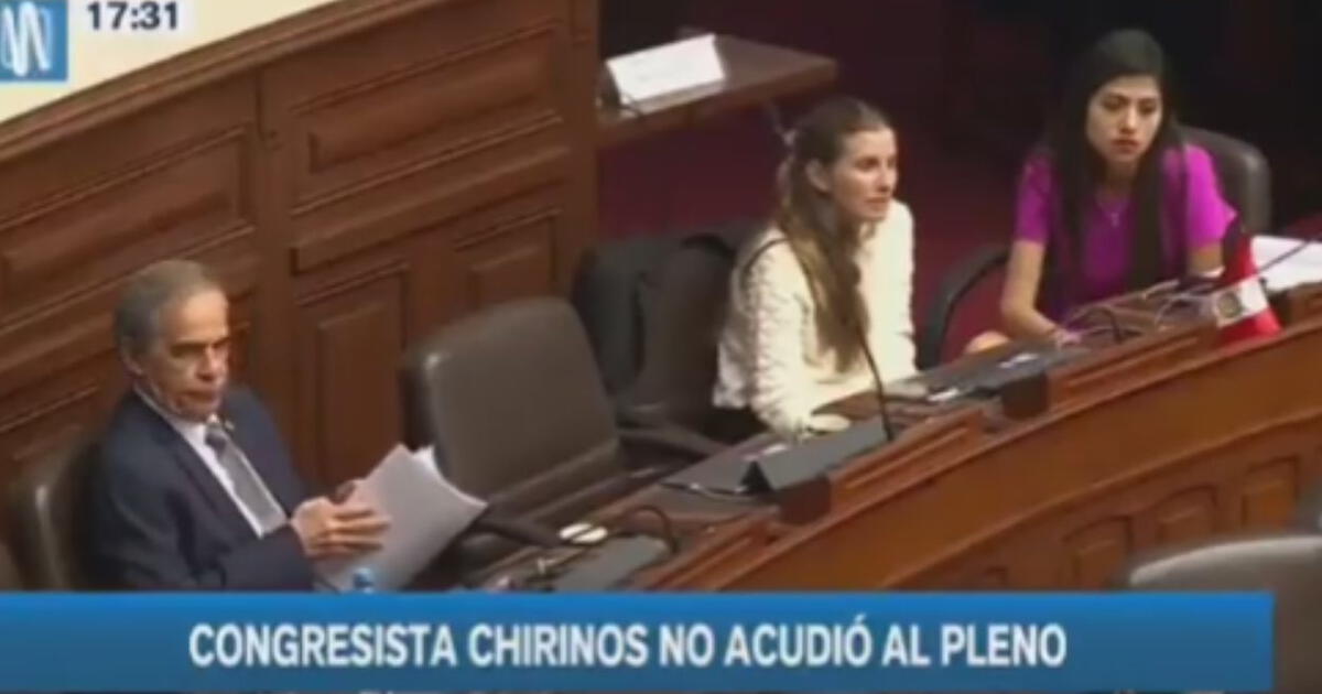 Patricia Chirinos No Acudió Al Pleno Tras Ser Denunciada Y Destaparse ...