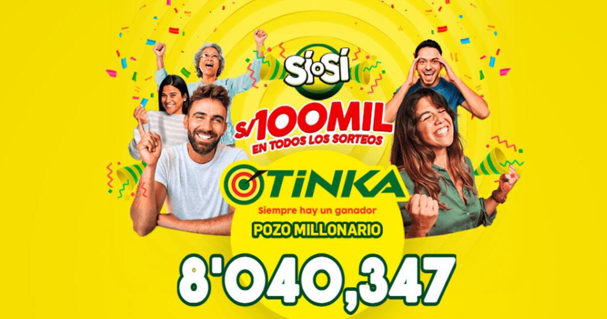 La Tinka Resultados EN VIVO: Conoce AQUÍ Los Números Ganadores Del ...