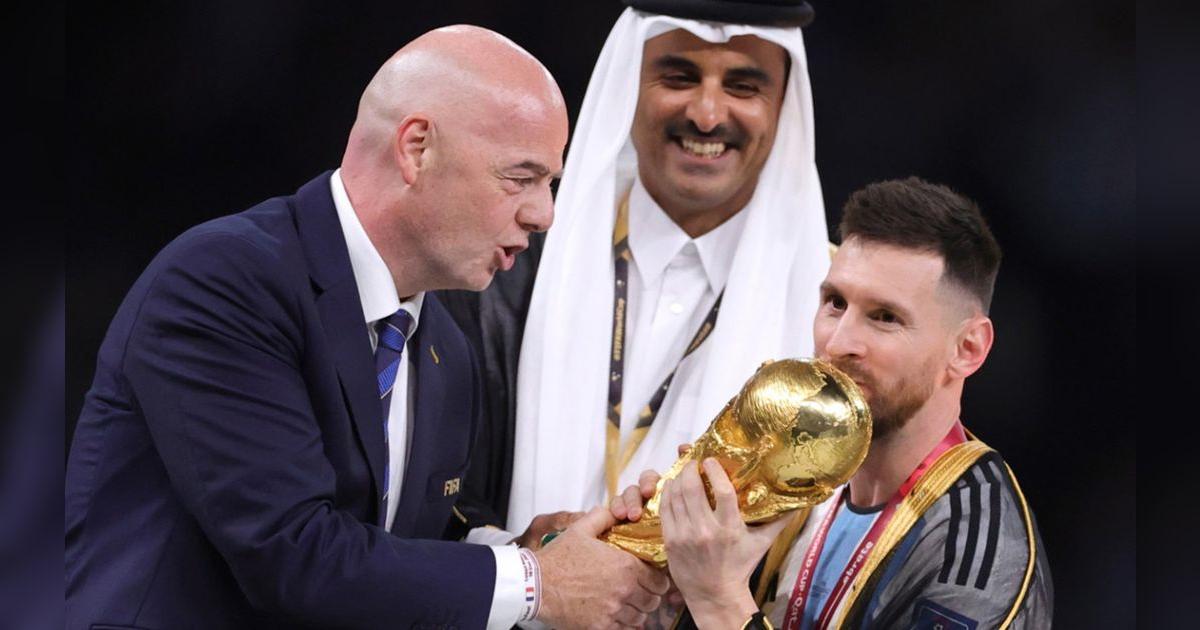 Lionel Messi presidente de la FIFA, Gianni Infantino, quiere que el