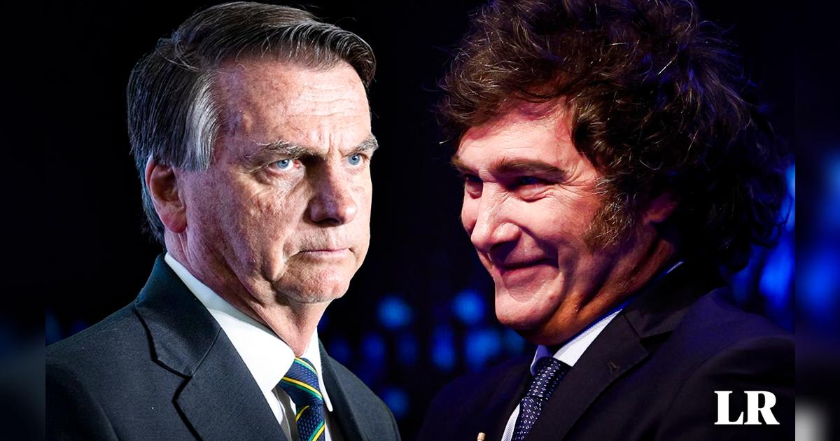 Jair Bolsonaro visita a Javier Milei previo a la investidura en ...