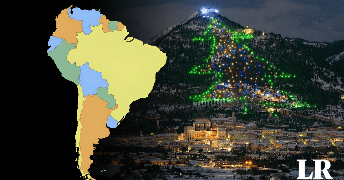 Estos son los árboles de Navidad más altos del mundo (y 2 están en