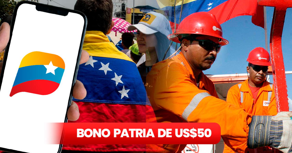 NUEVO BONO De 50 Dólares: Cobra HOY El Subsidio Vía Patria En Venezuela ...