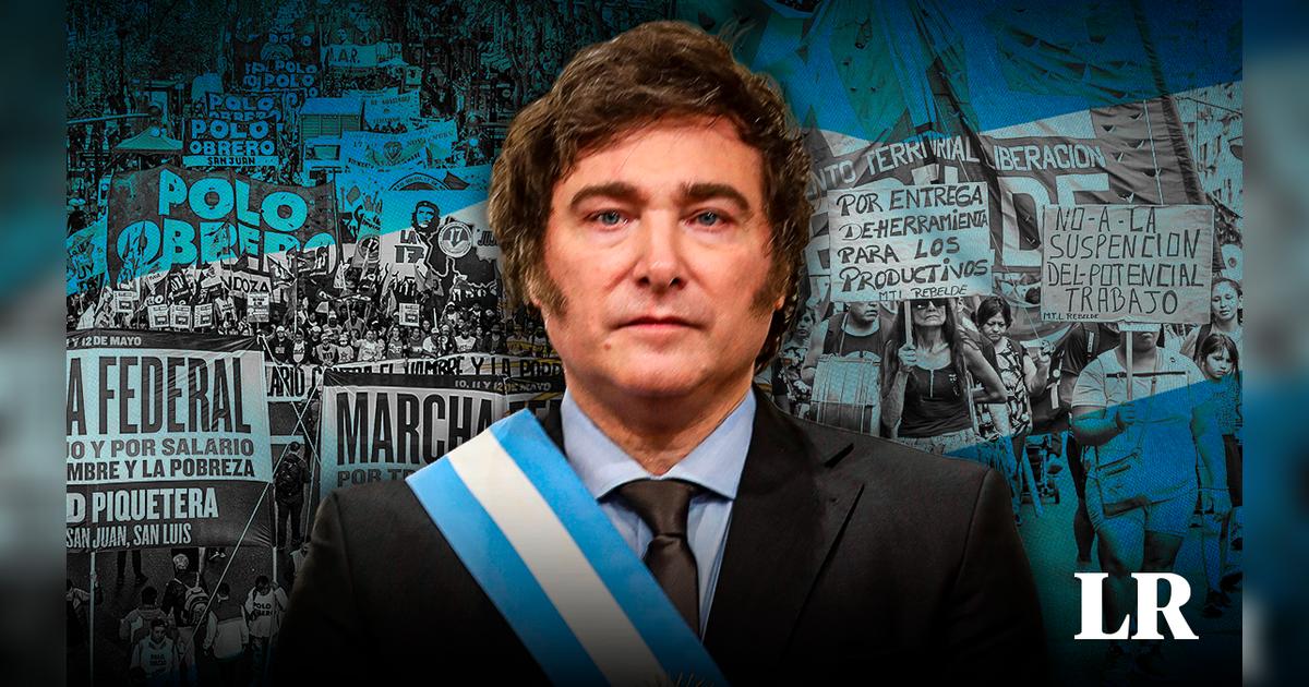 Gobierno de Javier Milei suspenderá ayuda social a quienes participen ...