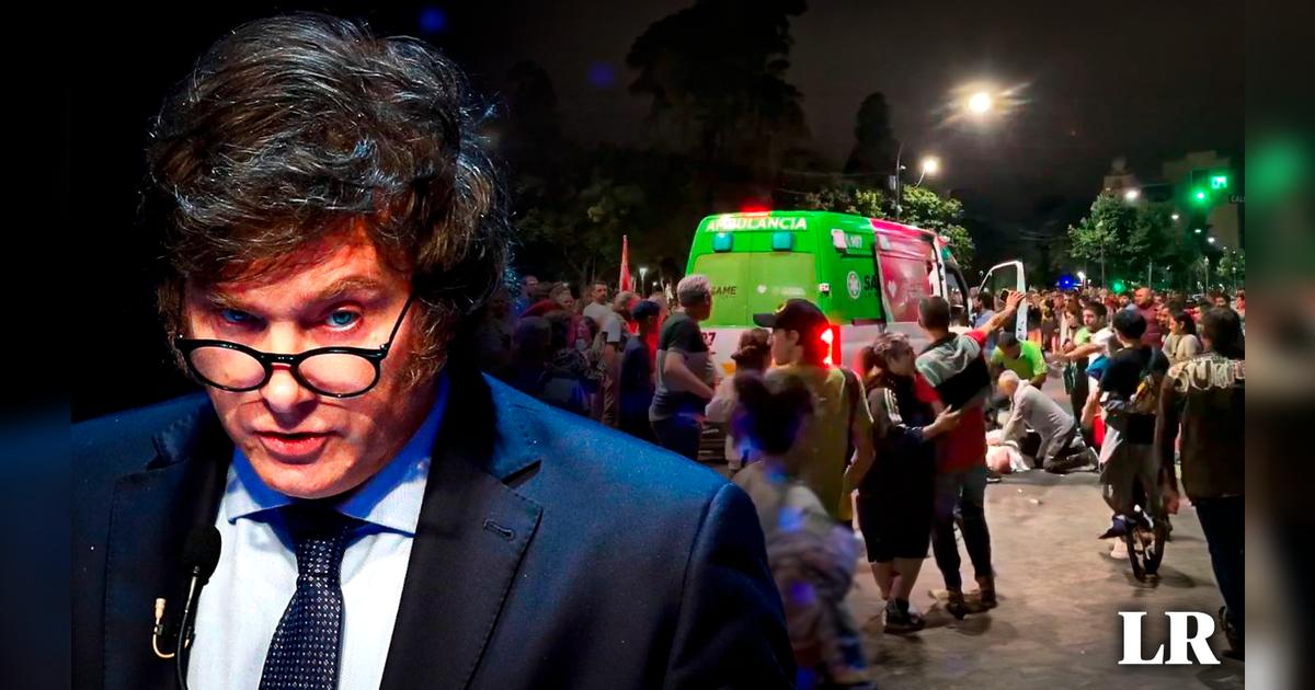 Protesta contra el DNU anunciado por Javier Milei deja un jubilado ...