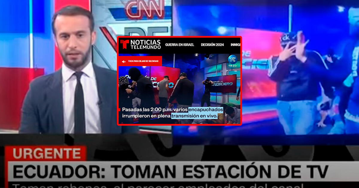 Tc Secuestro En Vivo Así Reaccionaron Los Medios Internacionales A La