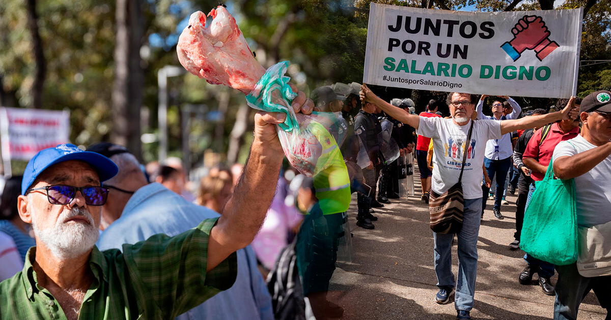 Maestros venezolanos realizan una marcha el 15 de enero para pedir mejoras salariales