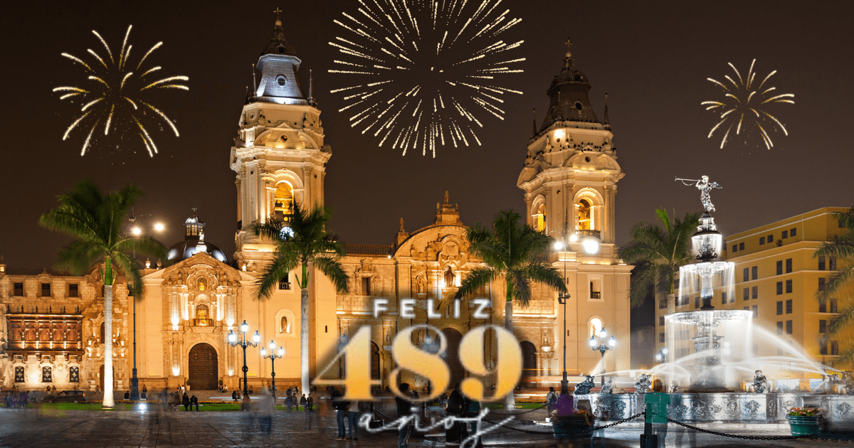 Aniversario de Lima 2024 sigue EN VIVO misa solemne, actividades