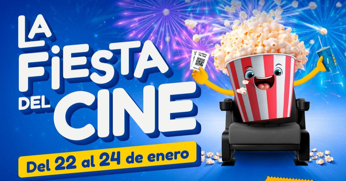 ¡Celebra la Fiesta del cine 2024! desde el lunes 22 hasta el miércoles