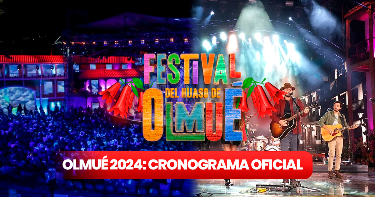 Festival del Huaso Olmué 2024 artistas, dónde ver y programación OFICIAL Olmue artistas
