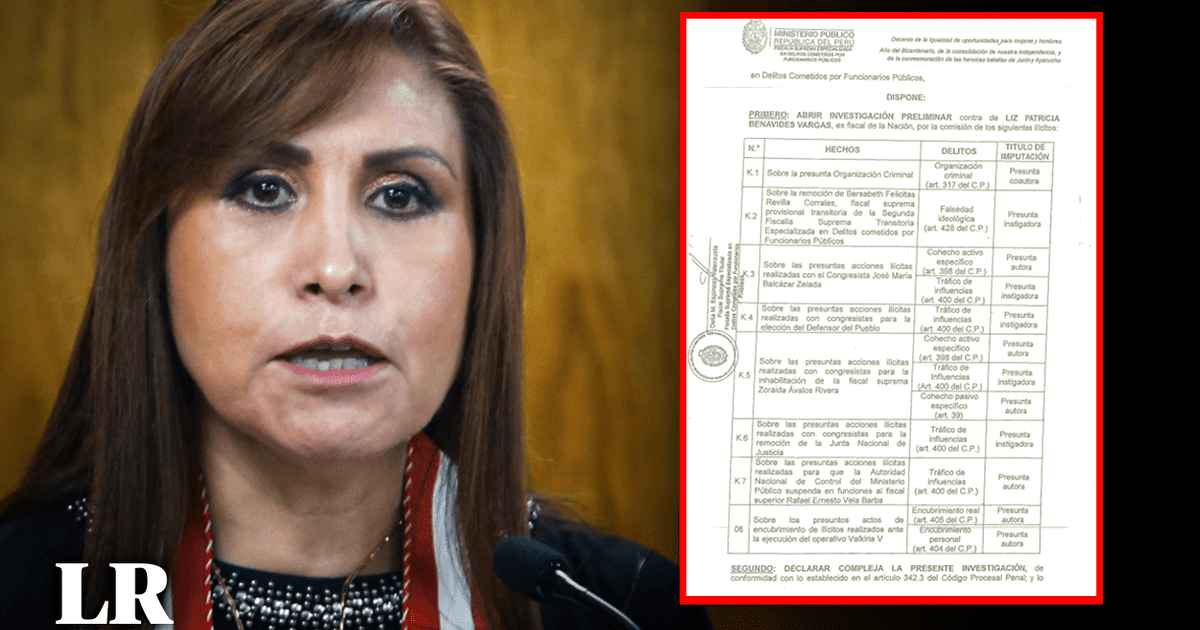 Patricia Benavides Será Investigada Por Fiscal Delia Espinoza Por La ...