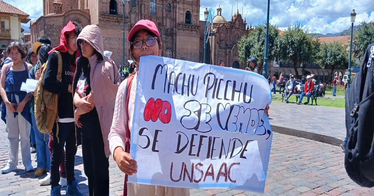 Machu Picchu | Cusco: Ciudadanos Anuncian Marcha De Sacrificio Contra ...