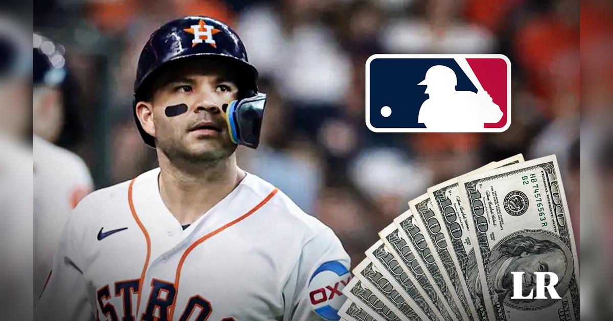 ¿Cuánto ganará José Altuve, el venezolano mejor pagado en la MLB 2024