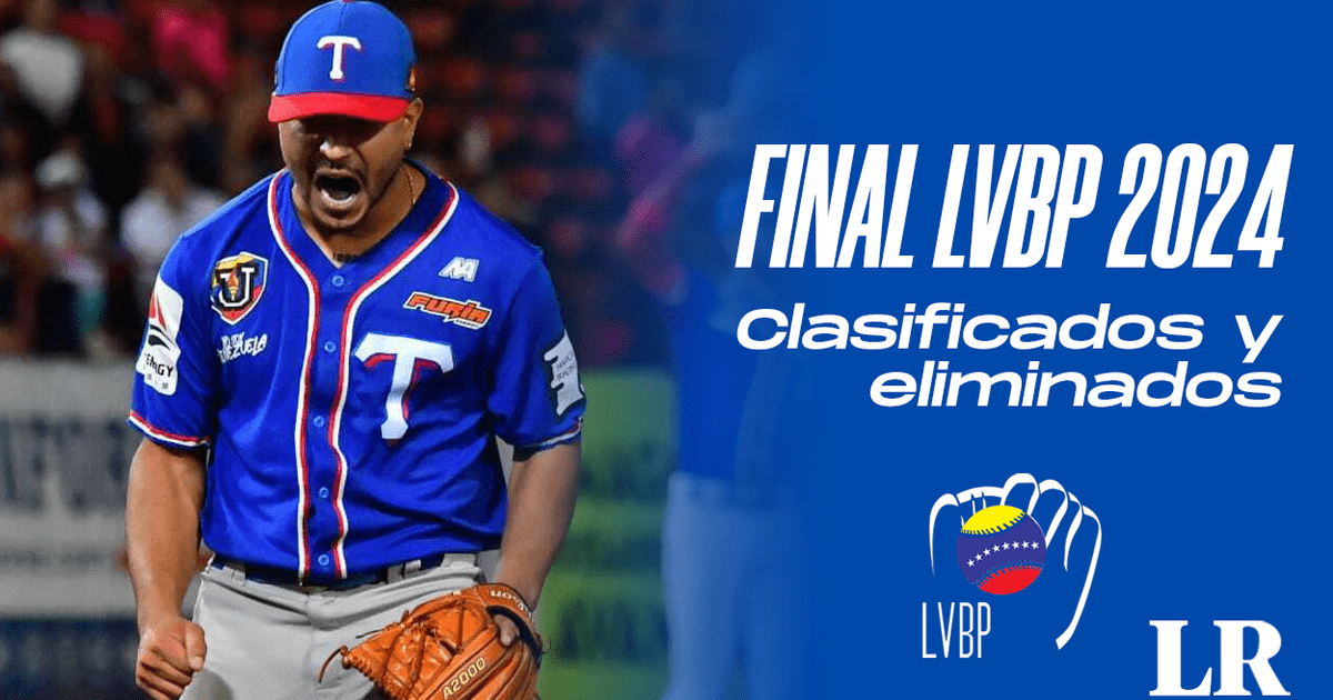 Clasificados a la Final LVBP 2024 equipos clasificados y eliminados de