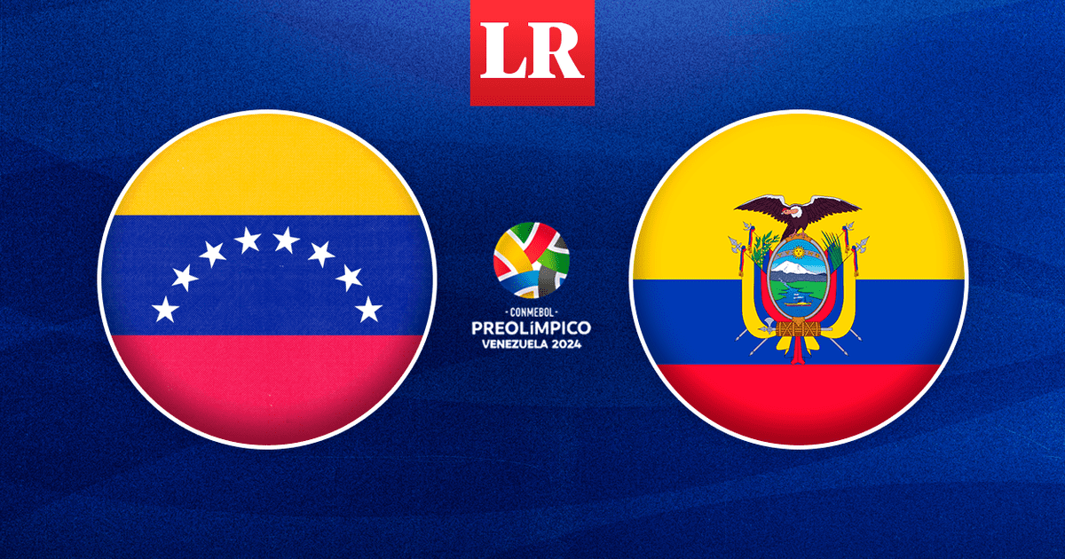 Venezuela vs Ecuador Sub 23 EN VIVO Preolímpico 2024 vía Televen, TVES