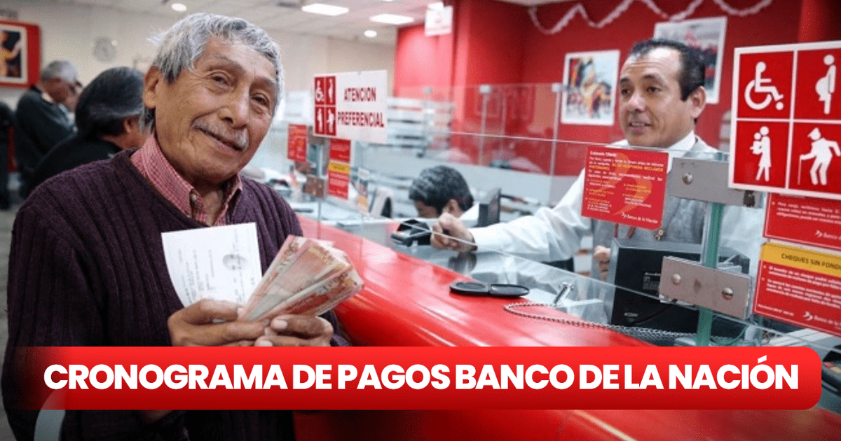 Cronograma De Pagos Del Banco De La Nación [ENERO 2024]: Fechas De Pago ...