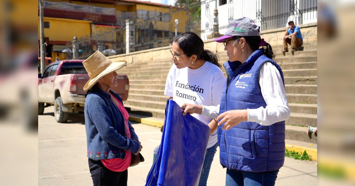 Cuatro toneladas de alimentos fueron entregados a las familias ...