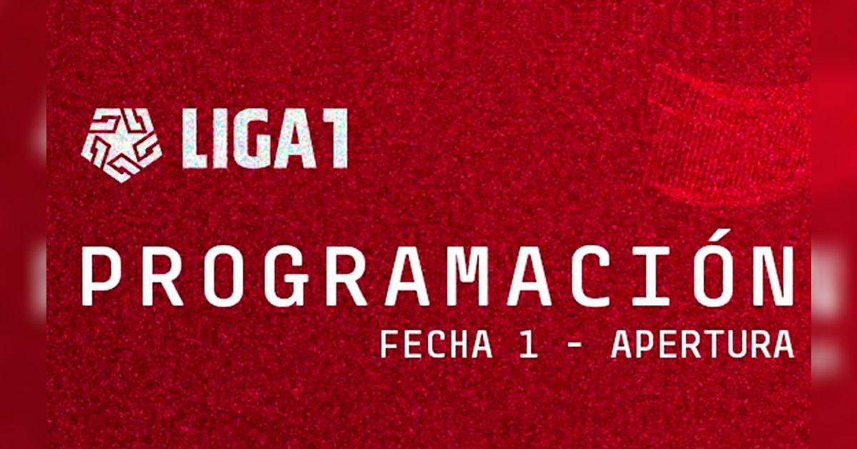 Liga 1 2024 EN VIVO Fecha 1: Programación, Fixture, Tabla de Posiciones ...