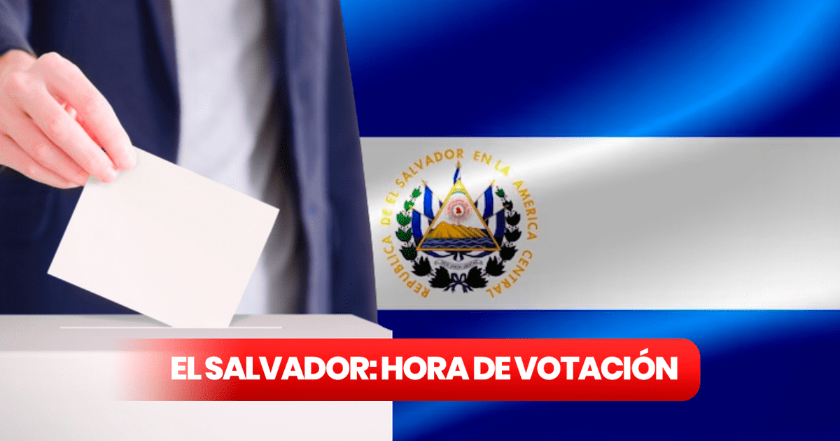 Elecciones En El Salvador A Qu Hora Inician Los Comicios Generales