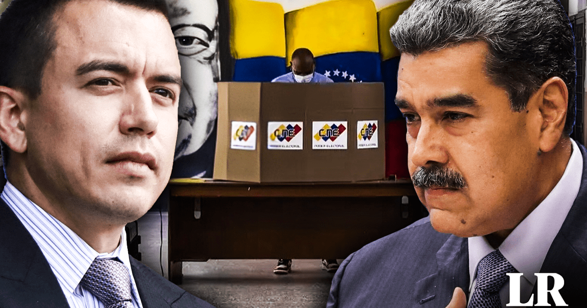 Noboa dice que Ecuador no reconocerá los resultados de las próximas elecciones de Venezuela