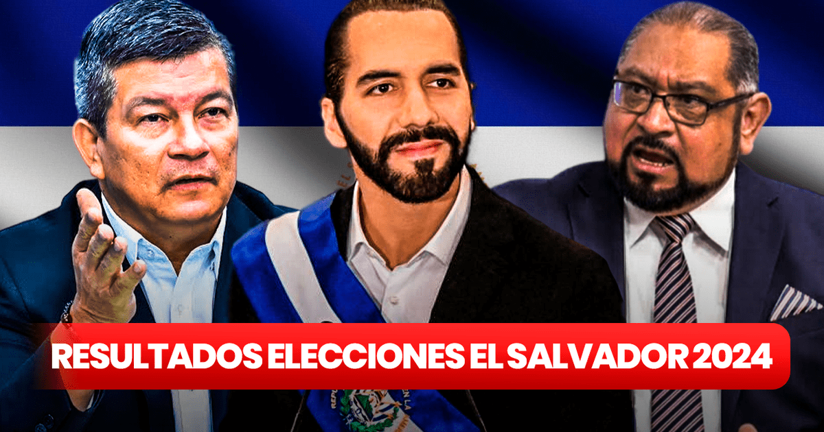 Nayib Bukele Elecciones El Salvador 2024 TSE resultados elecciones