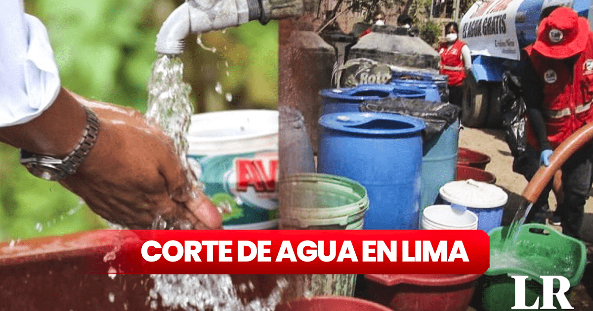 Corte De Agua En Lima Zonas Distritos Y Horarios De Suspensi N Hoy Seg N Sedapal Cortes De