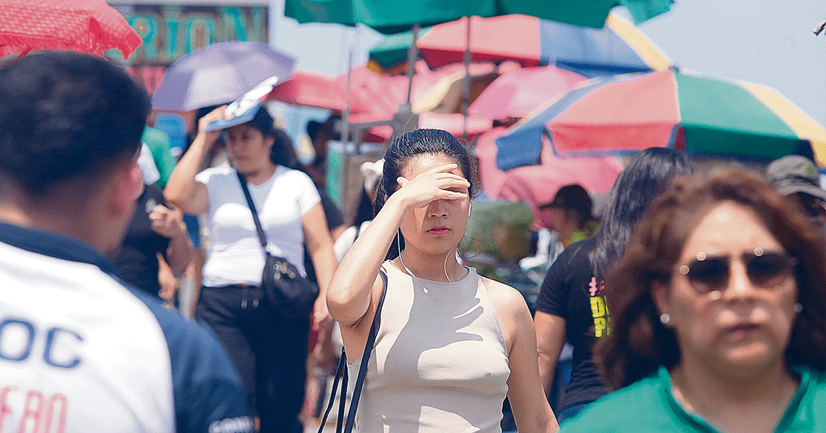 Lima Soportará Hasta 35 °c De Temperatura A Partir Del Lunes Golpe De