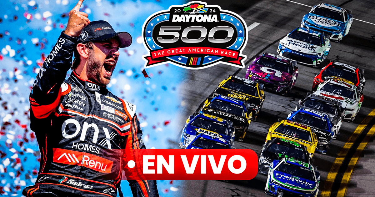 Carreras de auto discount nascar y latinos famosos