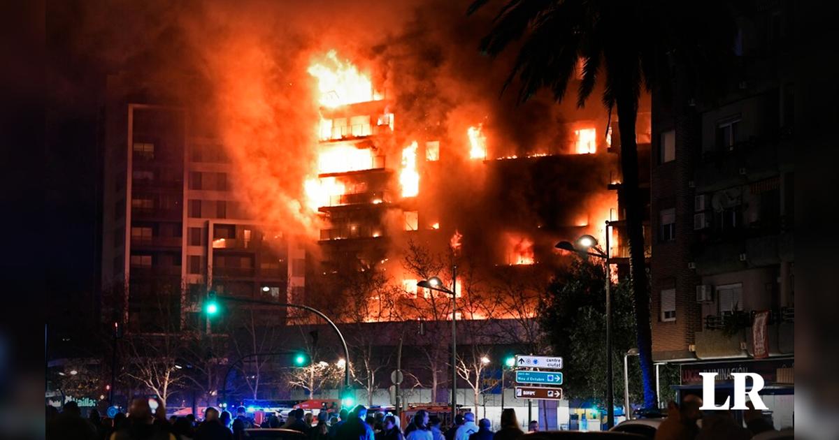 España | Incendio en Valencia, España: al menos 4 personas han muerto y ...