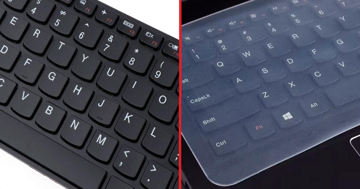¿Por qué el teclado de tu laptop o PC tiene sus letras en mayúsculas y ...