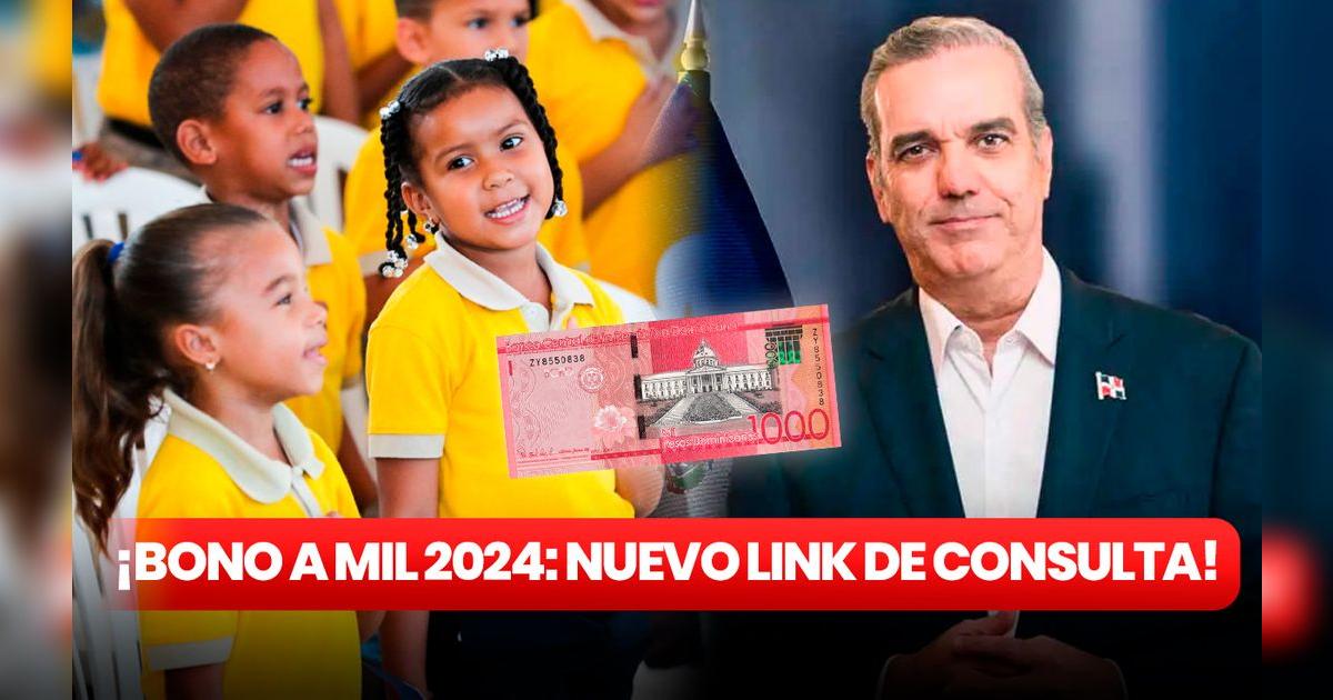 Bono a Mil 2024: NUEVO LINK para consultar con CÉDULA el beneficio de ...