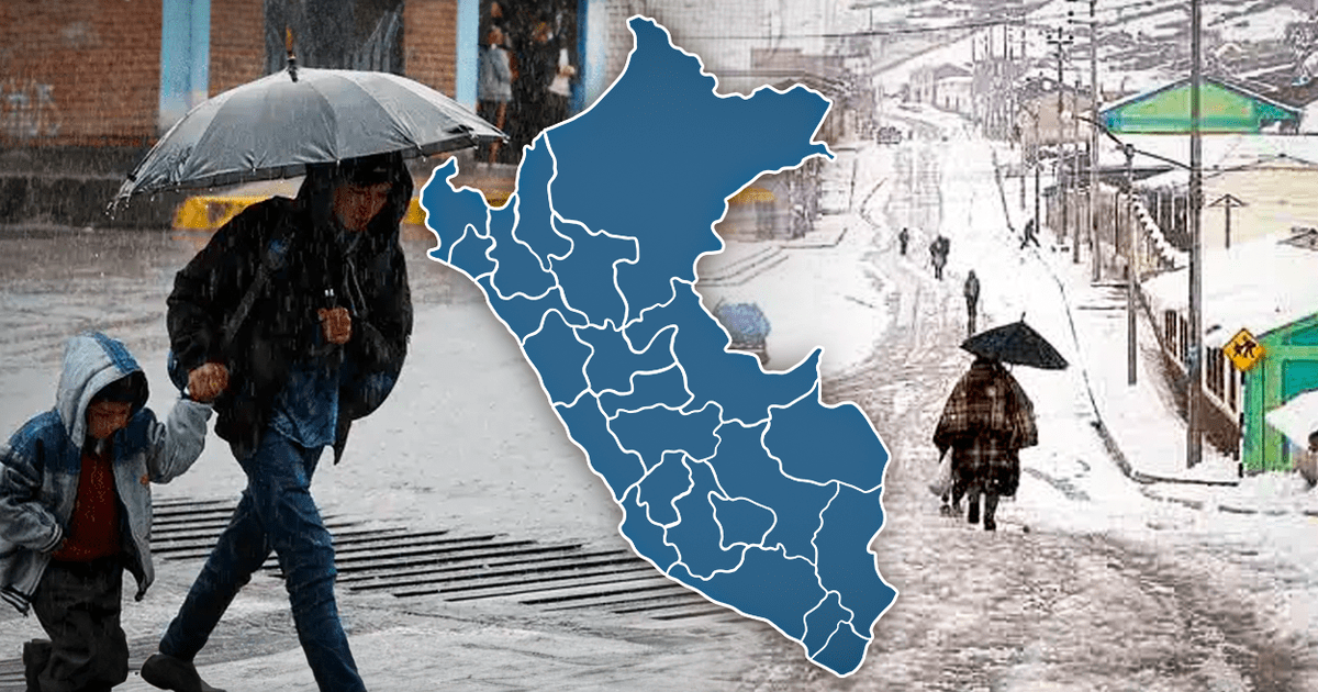 Senamhi Advierte Fuertes Lluvias Y Nevadas En Lima Y 18 Regiones Del