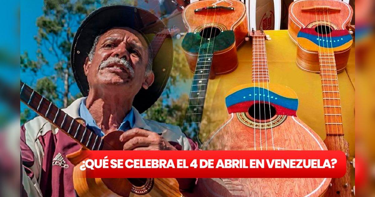 ¿Qué se celebra el 4 abril en Venezuela 2024? Revisa si cuenta como ...