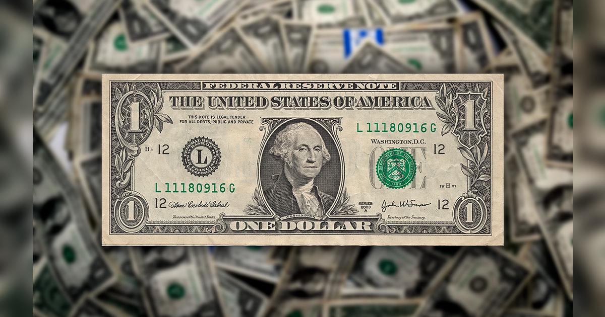 Billetes de colección | Conoce el billete de 1 dólar de 'estrella' que