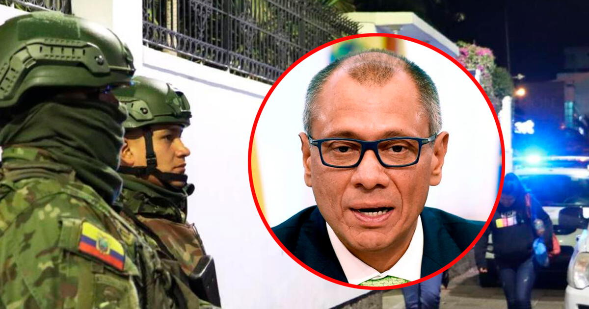 Ecuador | Jorge Glas: Policía Irrumpe En Embajada De Mexicana En Quito ...