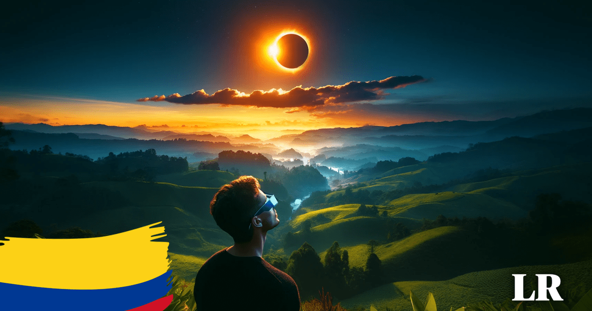 Eclipse solar en Colombia 2024 a qué hora será, en qué zonas y link