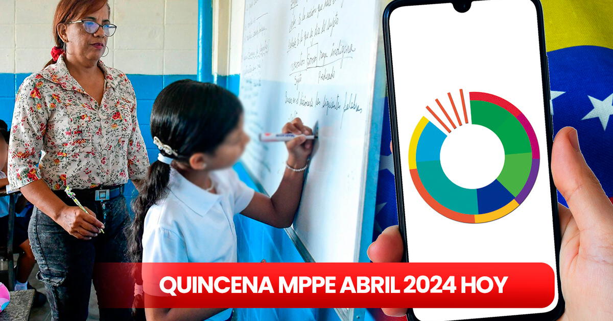 Pagos MPPE, 15 de abril 2024 revisa últimas noticias, SEGUNDA QUINCENA