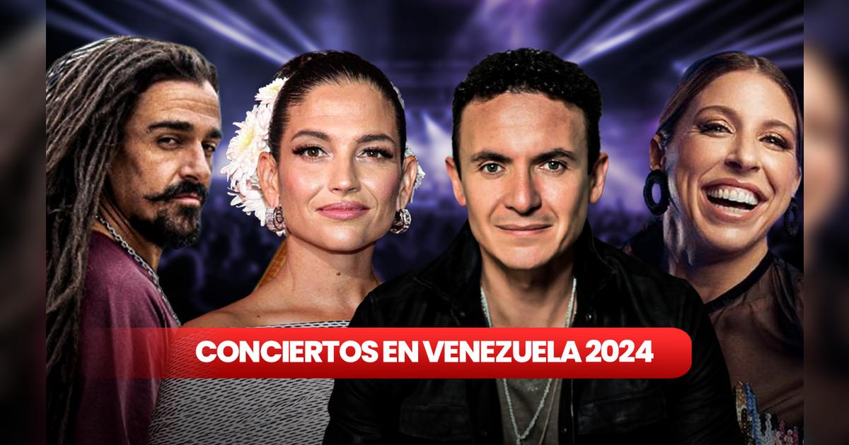 Concierto Venezuela | Estos son los próximos eventos en 2024: ¿qué