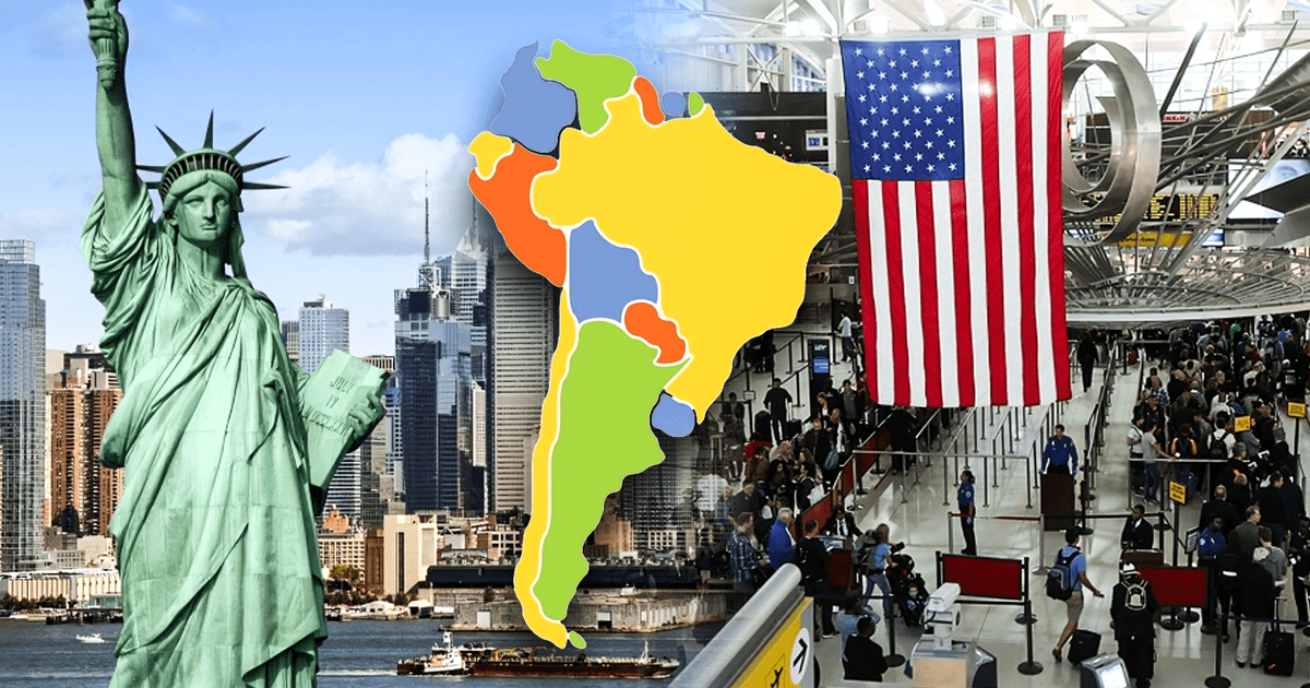 The only country in South America that will require visas from US citizens starting in 2025 |  the world