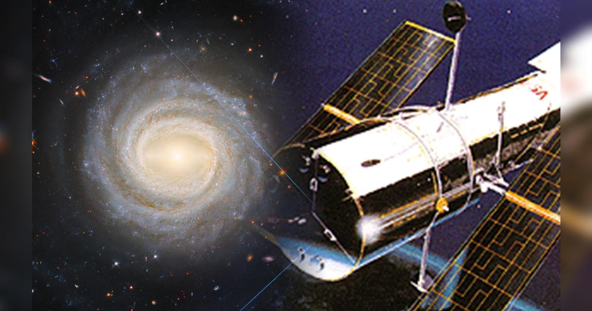 1990 Lanzamiento Del Telescopio Espacial Hubble Telescopio Hubble