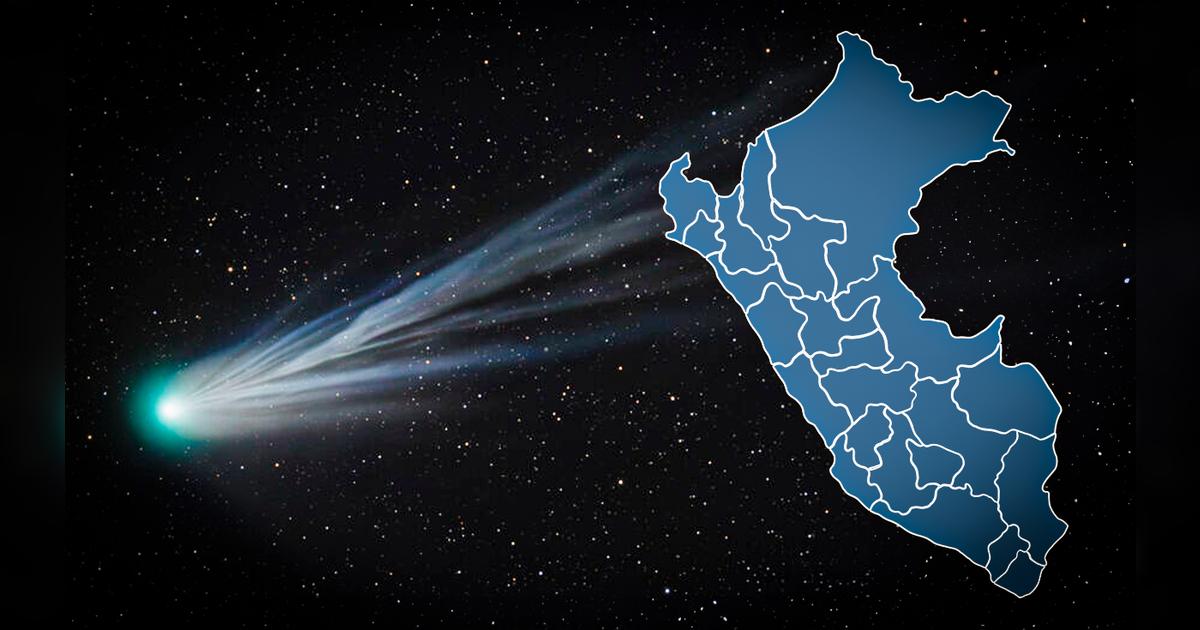 Cometa Diablo 2024 como se vivió desde Perú este fenómeno astronómico