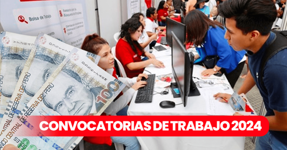 Convocatorias CAS del 22 al 28 de abril Sector Público Empleos Perú